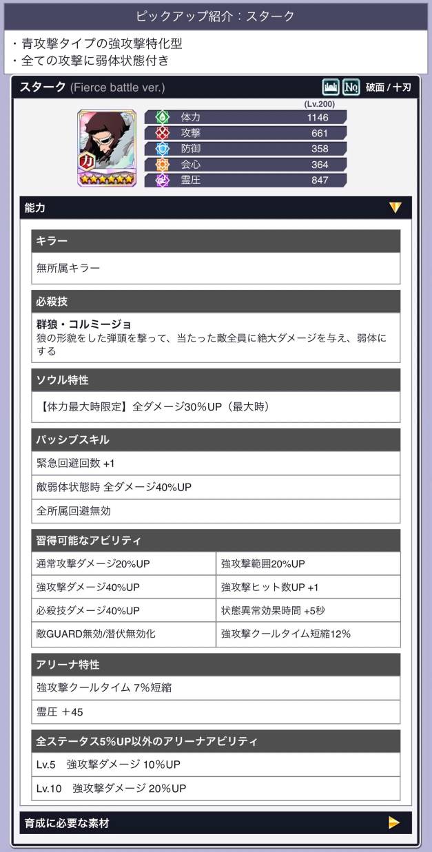 スターク(Fierce Battle) スターク(Fierce Battle)